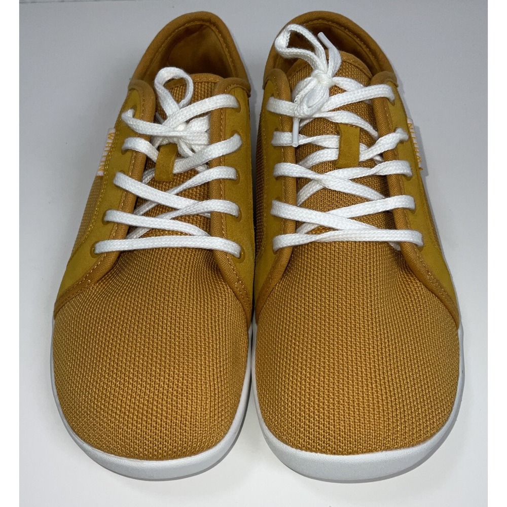 NWOB Men's Whitin Minimalist Barefoot Zero Drop Sole Sneakers - Yellow - Size 10 - Picture 4 of 9